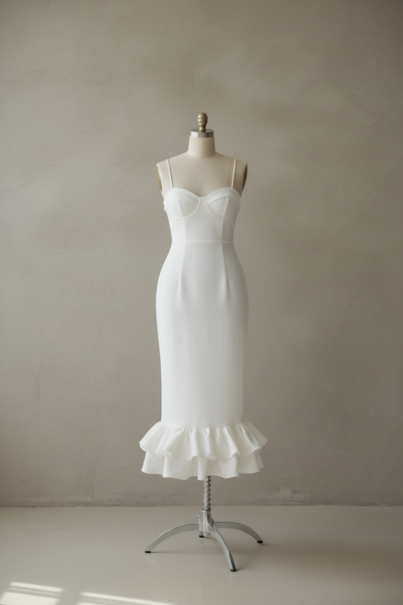 Areli dress - front view on mannequin